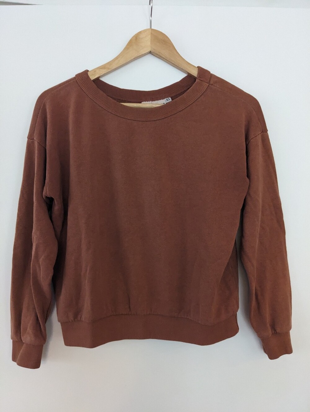 Jungmaven Crewneck Sweater in Rust XS
